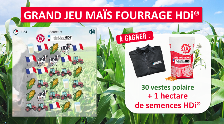 Tentez de remporter 1 hectare de semences HDi® !