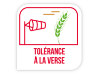 Tolérance à la verse