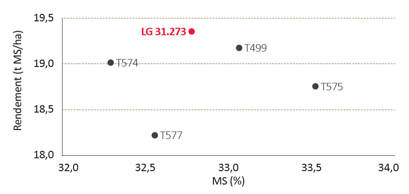 LG 31.273 - Précoce fourrage - 13 lieux France 2024