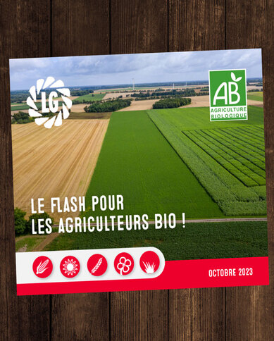 Le Flash pour les agriculteurs Bio
