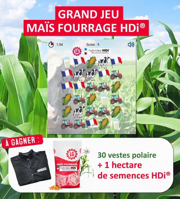 Grand jeu maïs fourrage HDi®