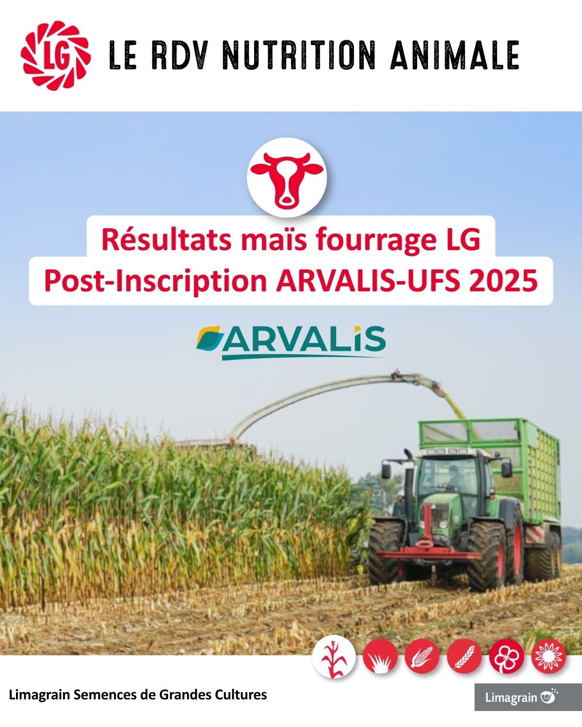 Partage des résultats maïs fourrage LG dans le réseau ARVALIS-UFS 2025