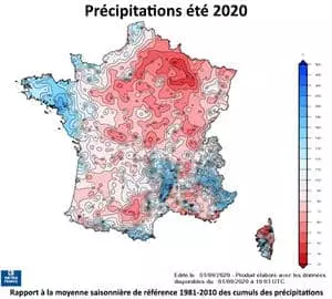 Visuel LG_cru_mais_ensilage_2020_carte_France_precipitations_ete